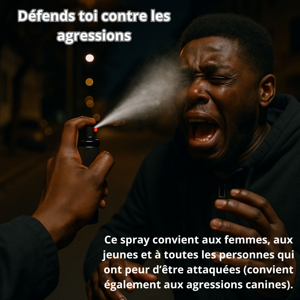 Spray anti-agression